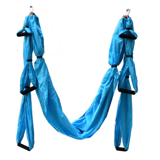 6 handle Anti-Gravity yoga hammock fabric Yoga Flying Swing Traction Device Yoga hammock set Equipment for Pilates body shaping